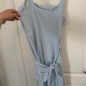 Wilfred’s Saturn midi dress in light blue